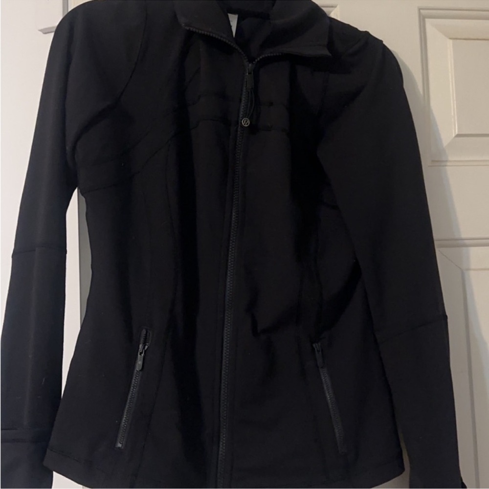 Black Lululemon Zip-Up Jacket